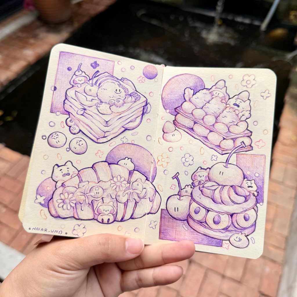 ดินสอสีรุ้ง สีน้ำ ปากกาเจล 90 สี  ปากกา 10 สี 1 แท่ง เกินเเย้ววว ☺️💕 งามมือล้วนเลย ถ้าไม่ใช่เหตุเฉพาะกิจ 🥺 #sketchbooknaiarun  ส่องแท็กต่อได้งับบ