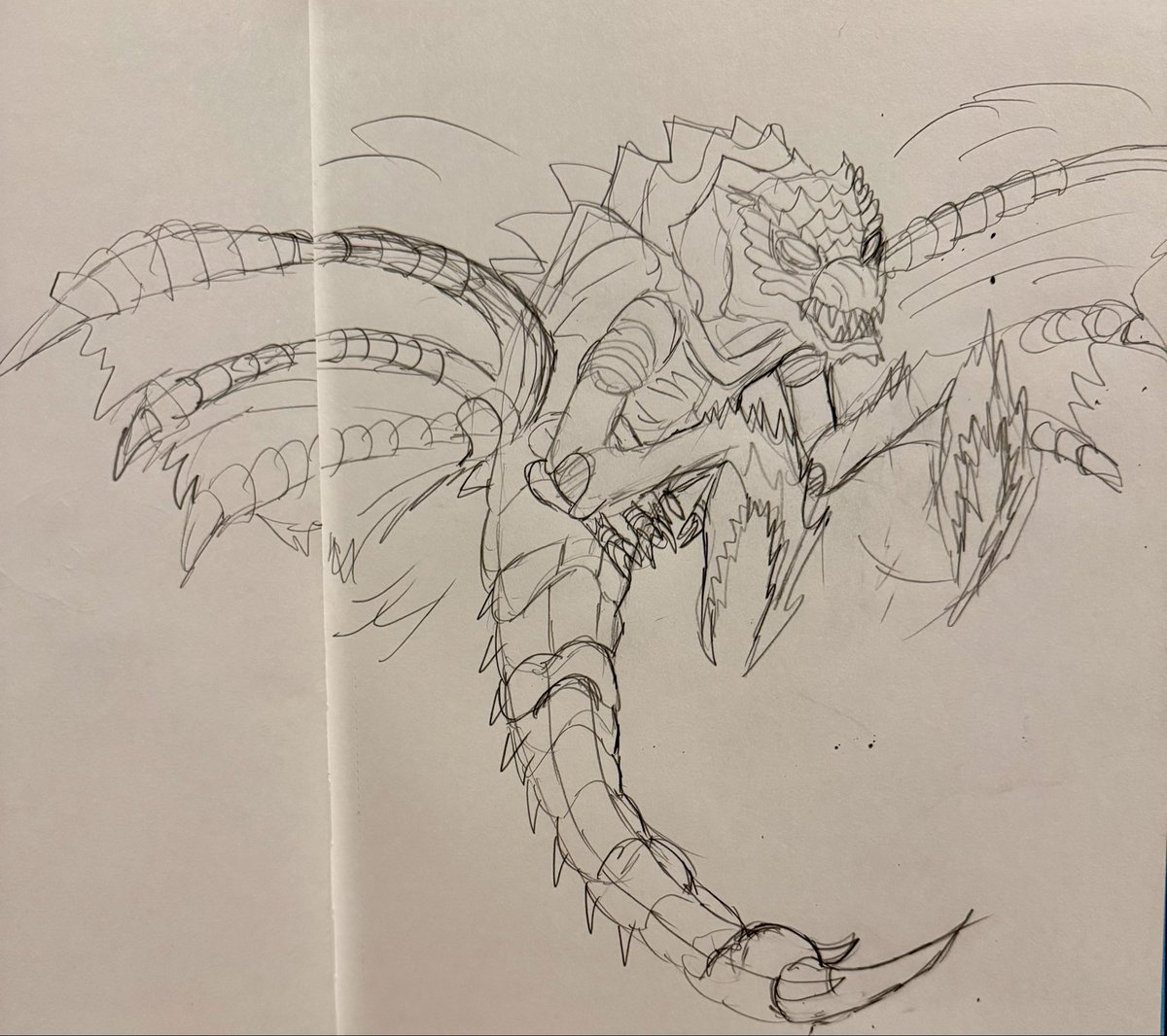 megaguirus sketch