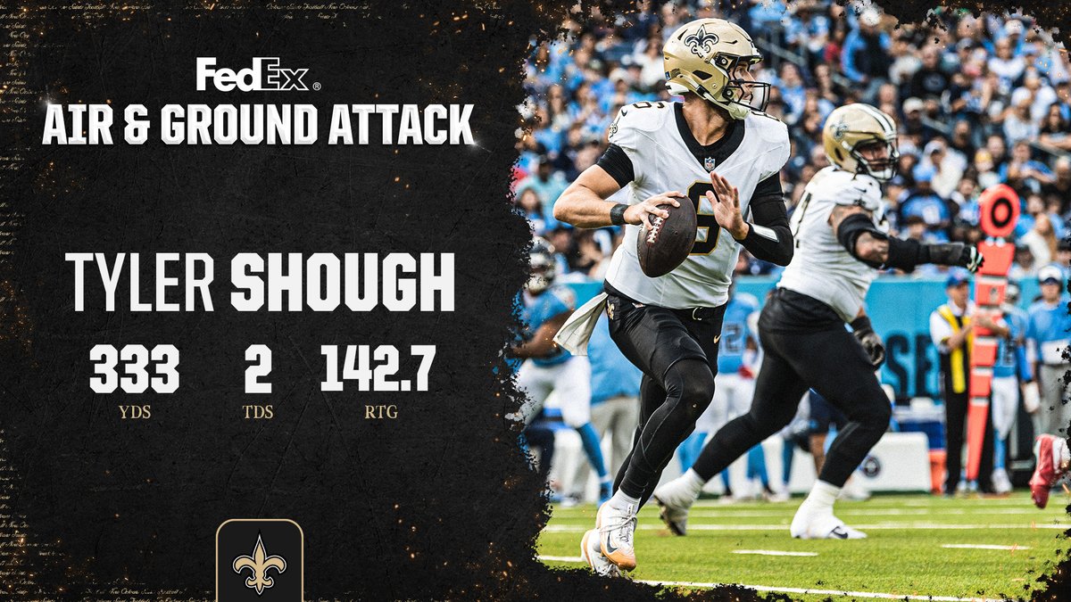 😮💨😮💨
#Saints | @FedEx