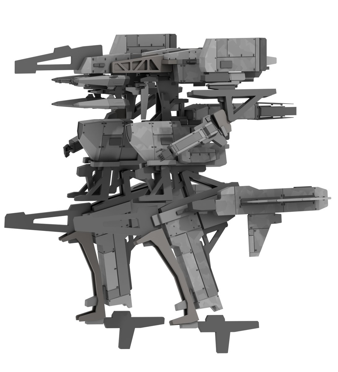 合同誌用に新規で製作した強襲攻撃型防術機の
MA/G-6B≪トリゴニア≫ 