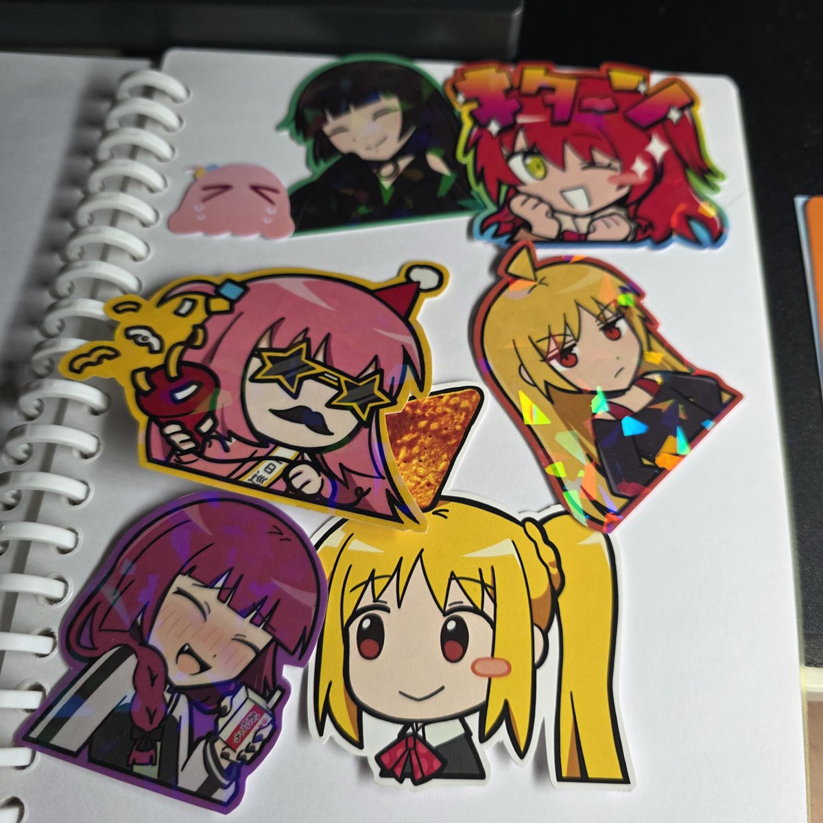 udonlarge's tweet image. Haul from the last ACG event of the year! Love the stickers &amp;amp; love for PA-san @ryoko6318