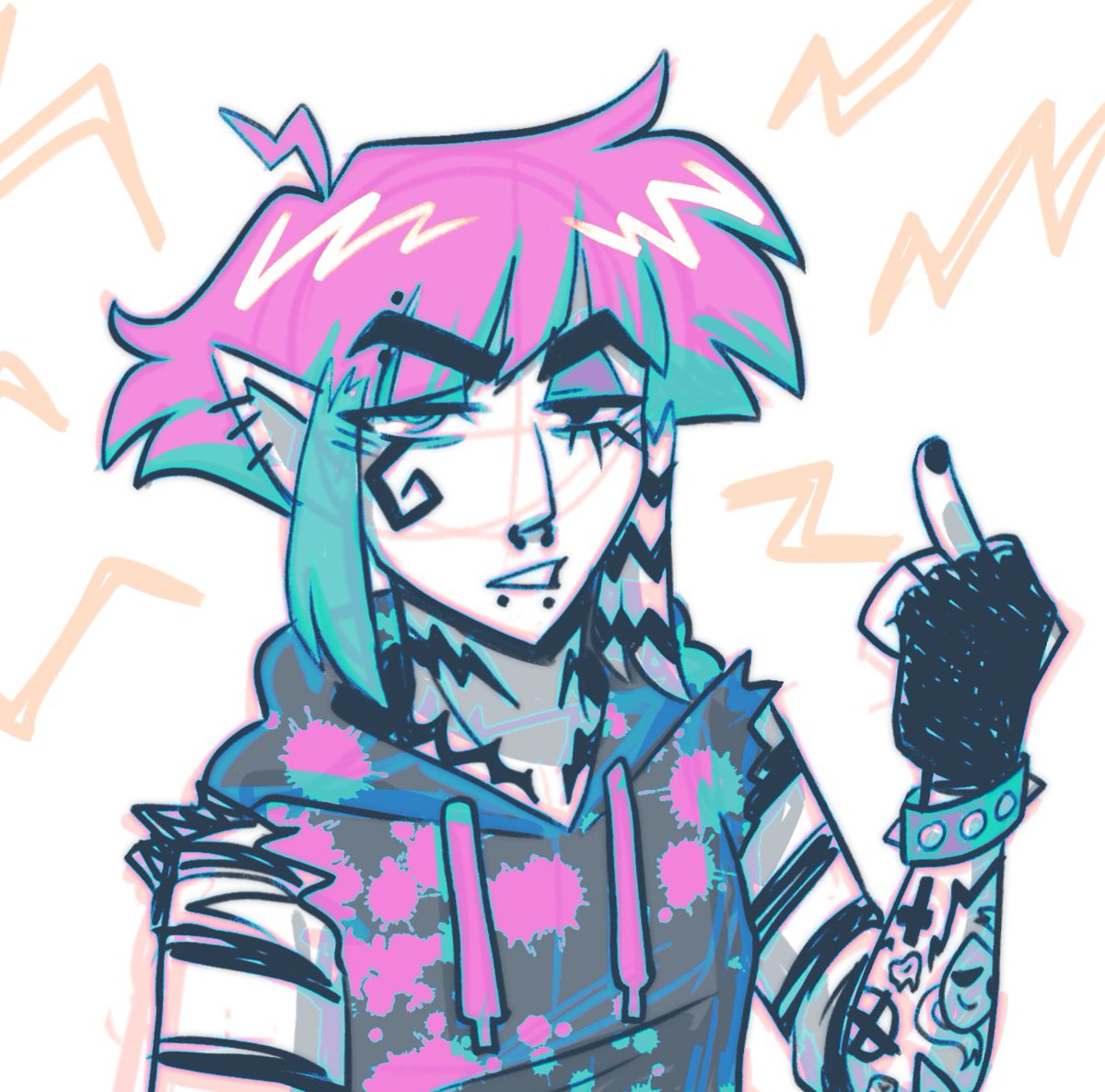 AshNicholsArt's tweet image. another take on a humanized Zooble for funsies (NOT CANON)