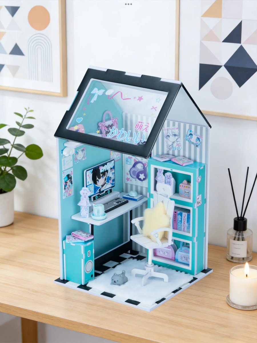 ドール用品情報 1/12に最適なドールハウス（DIYキット） 1/12から1/8