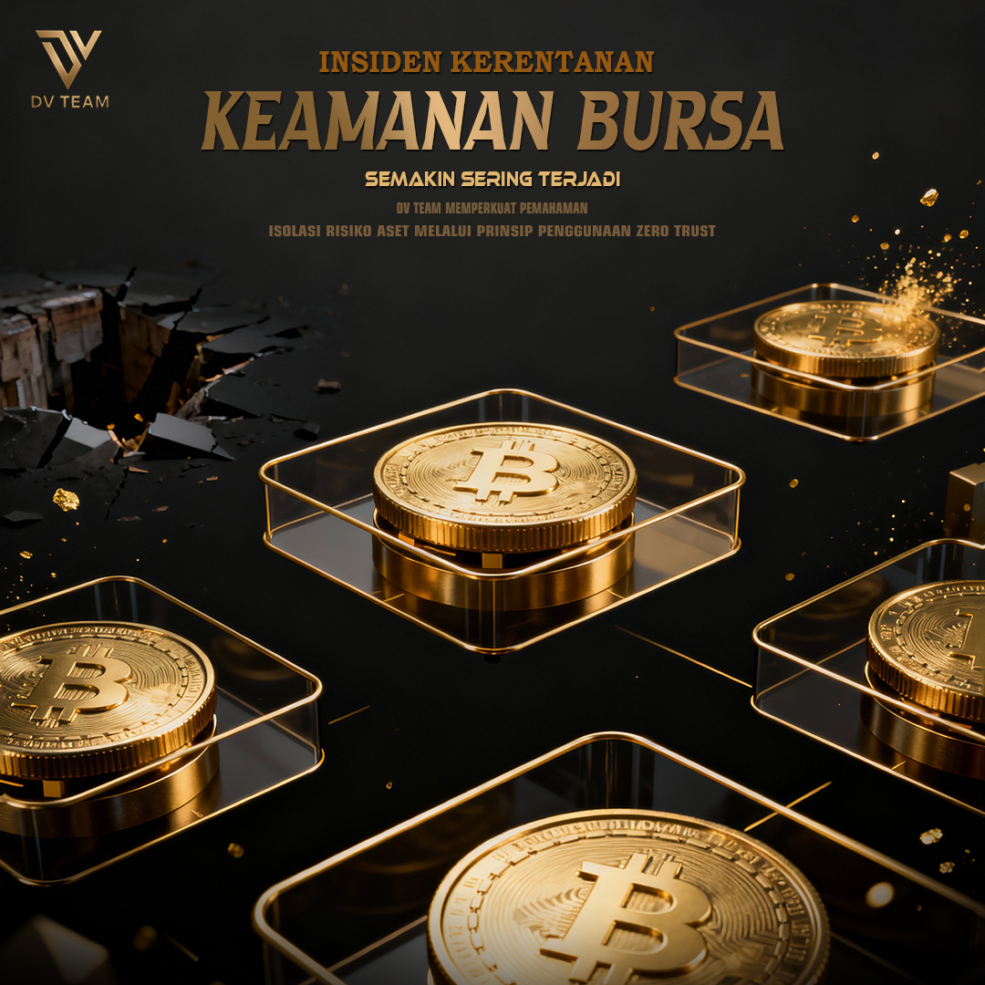 DVTEAM88's tweet photo. π¨ Bursa Rawan? DV TEAM Pake Zero Trust
Aset 100% di tangan Anda! Kami cegah risiko pihak ketiga lewat isolasi sistem tanpa kustodi. Aman & mandiri! π‘οΈ
#dv #DV #opalp #dvteam #ZeroTrust #Aman https://t.co/NVTIxrDgiK