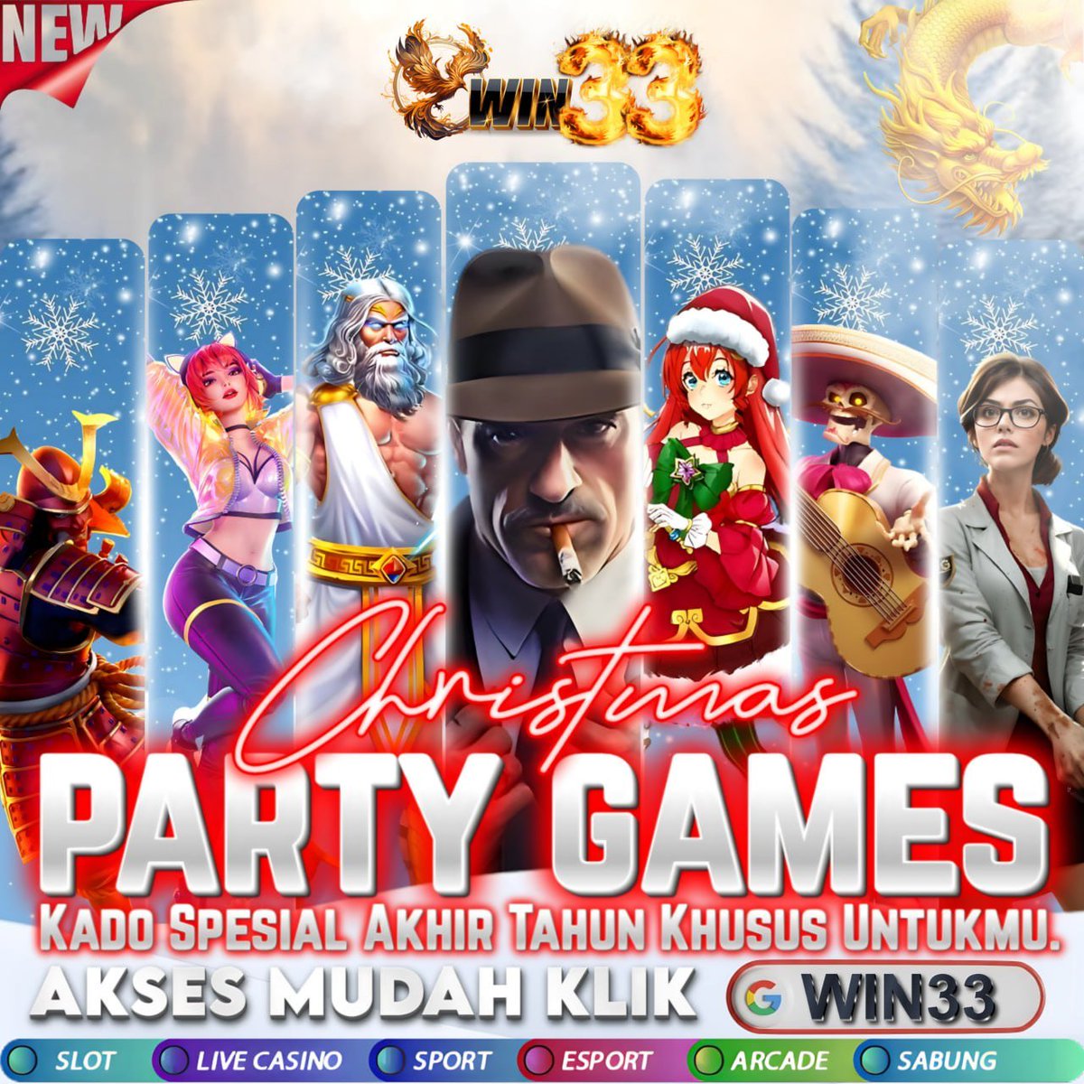 gaktaunama44863's tweet photo. ๐ PROMO WIN33 TERBARU! ๐
๐ฅ Bonus New Member 100%
๐ฅ Bonus Deposit Harian 10% + 5%
๐ฅ Bonus Redeem via APK 15%
๐ฐ Rollingan Slot & Casino
๐ Winstreak Sabung Ayam!
Gaskeun sekarang, jangan sampai ketinggalan! ๐ฅ #WIN33 #PromoGila #MainUntung https://t.co/h9OaOsH8py