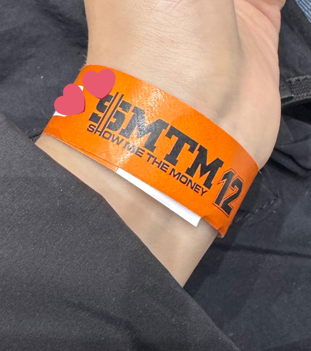 쇼미 방청 왓어욤💗 팀코러쉬파이팅