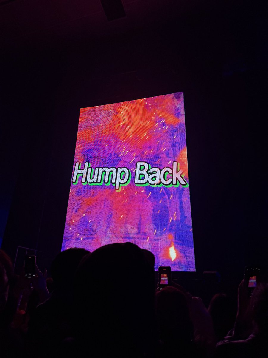 humpbackfan's tweet photo. Hump backのライブも納めました‼️
今年はHump産休からの復活でほんまに嬉しかったし一番聴いたし一番ライブに行った💫いい1年だったなあ https://t.co/mqWi3IOZgG