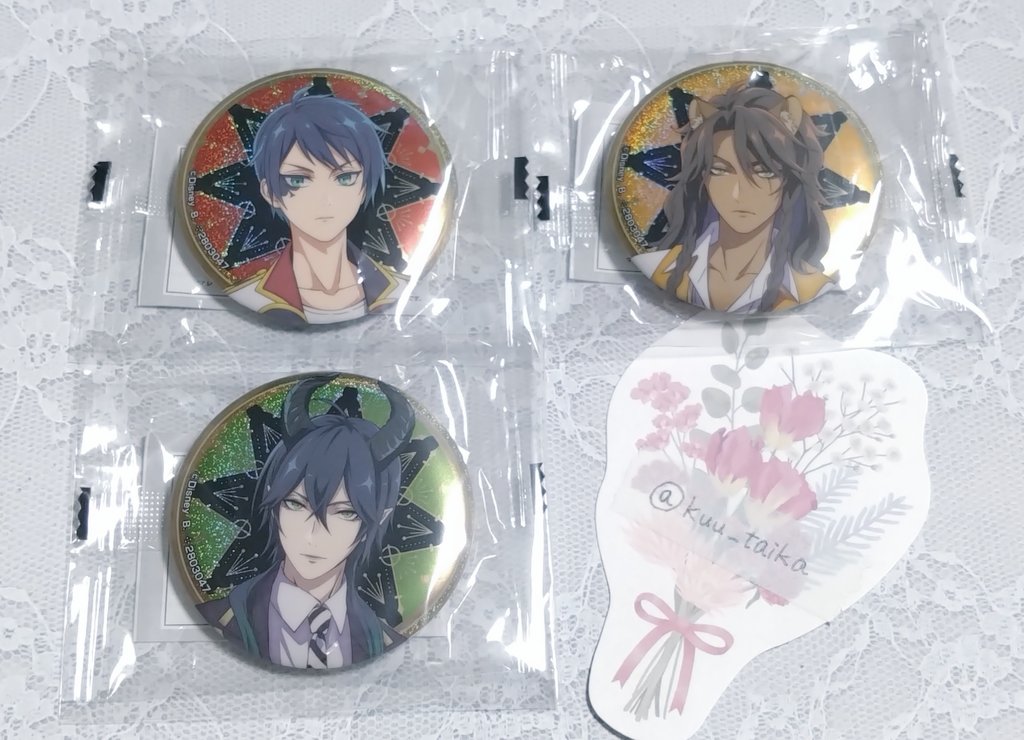 ツイステ アニメーション カプセル缶バッジ カプ缶 交換 譲：デュース