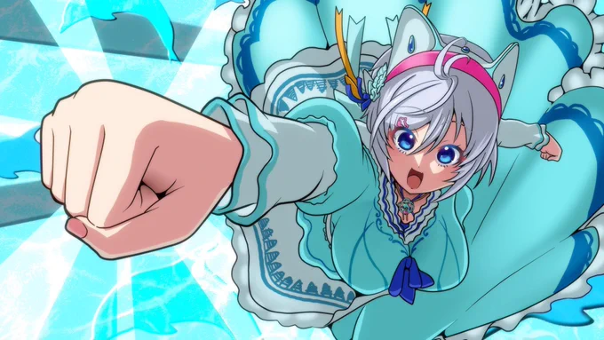青いドレスのシロちゃんはお気に入り そして奴が強すぎた #2025年自分が選ぶ今年の4枚