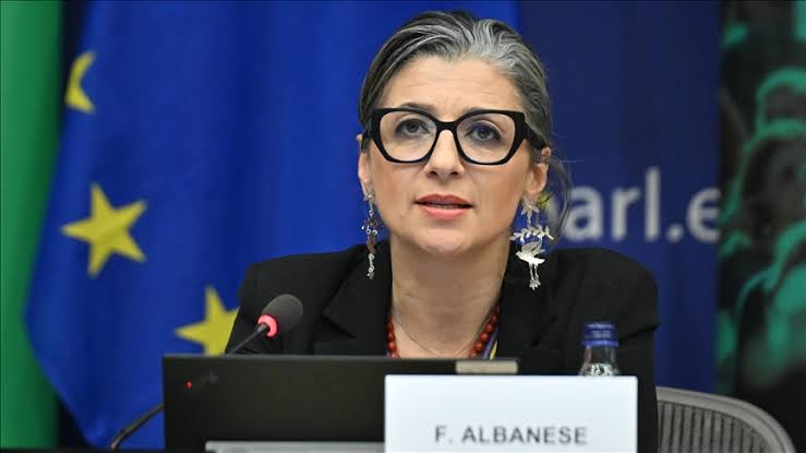 “Israel has written one of the darkest pages in the history of genocide.”

—Francesca Albanese, UN Special Rapporteur