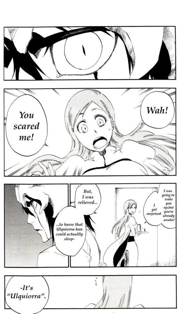 meovvgumi's tweet image. Also, calling Ulquiorra Ulquiorra-kun, you give Orihime two weeks and she’d have gotten all the espadas on her side and become the ruler of Hueco Mundo with the power of friendship alone.