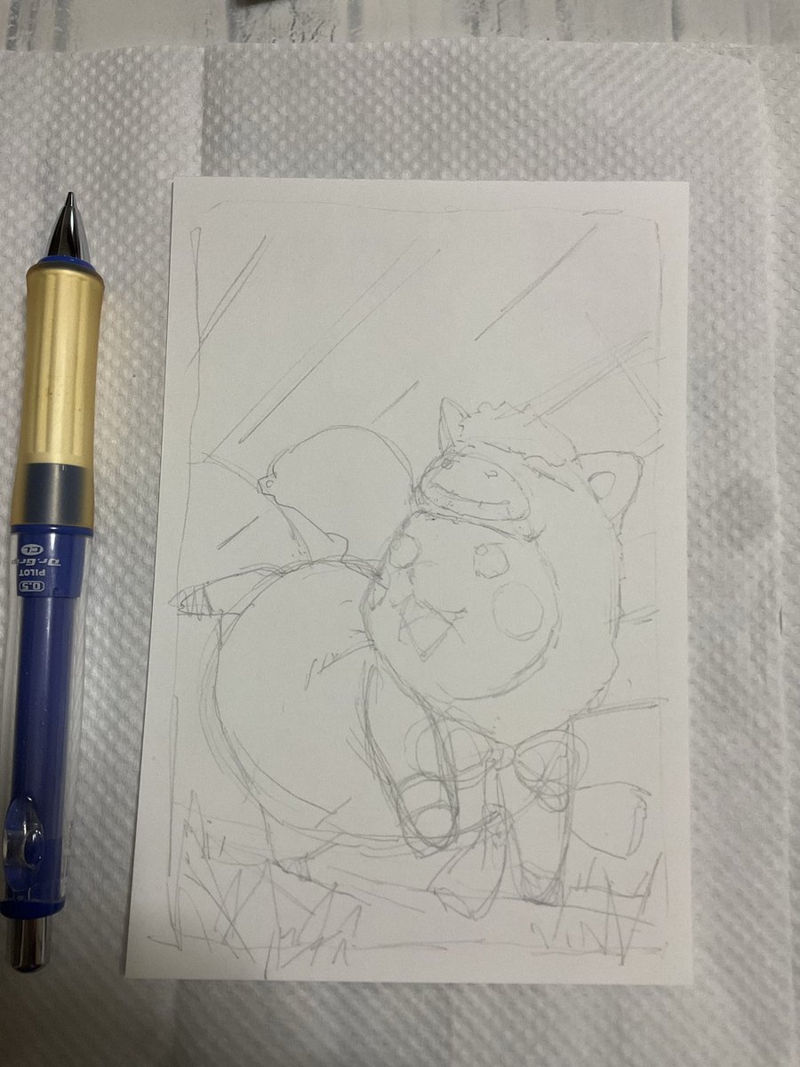 年賀状完成〜♪(๑ᴖ◡ᴖ๑)♪ 