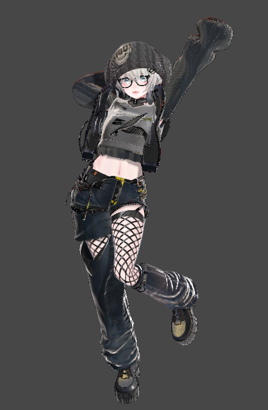 Yamato_jp009's tweet image. デザインがクールで好きかも！
#VRChat #DeKo #Peke
