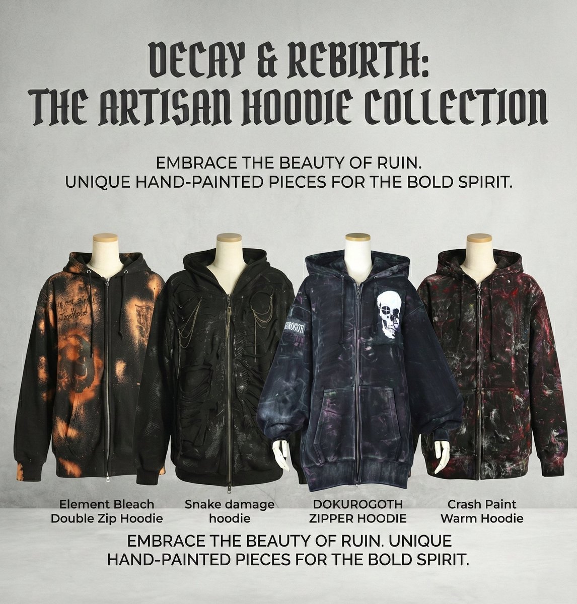 h.NAOTOxPlasticTreeコラボ ペイント加工ジャケット レア ナイロンリップベトナムジャケット「SKULL」 HOUSTON 51266