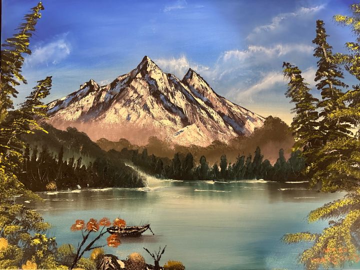 saundersld's tweet photo. Art of the Day! "Alaskan Peaks". Buy at: https://t.co/JXwFMnRTxc https://t.co/J3NHn3W21s