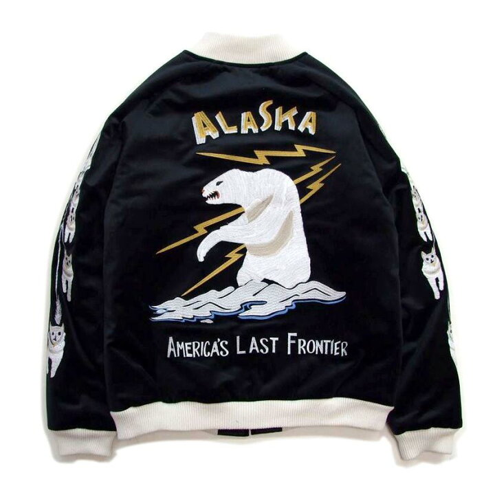 急にスカジャン（アラスカ 背中にシロクマ、腕に犬ぞり柄）に興味が出