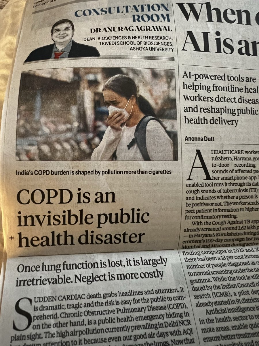 Sonal_MK's tweet photo. Lung damage shaped more by pollution than cigarettes 

#DemandCleanAir https://t.co/yuvgMKonm3