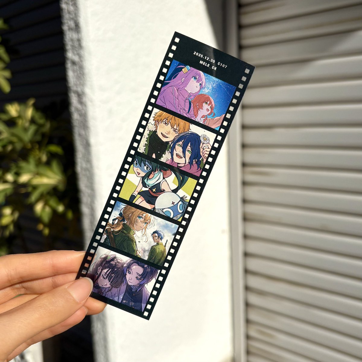 C107 新刊セット買った人が全員貰えるクリアしおり、今年もあります