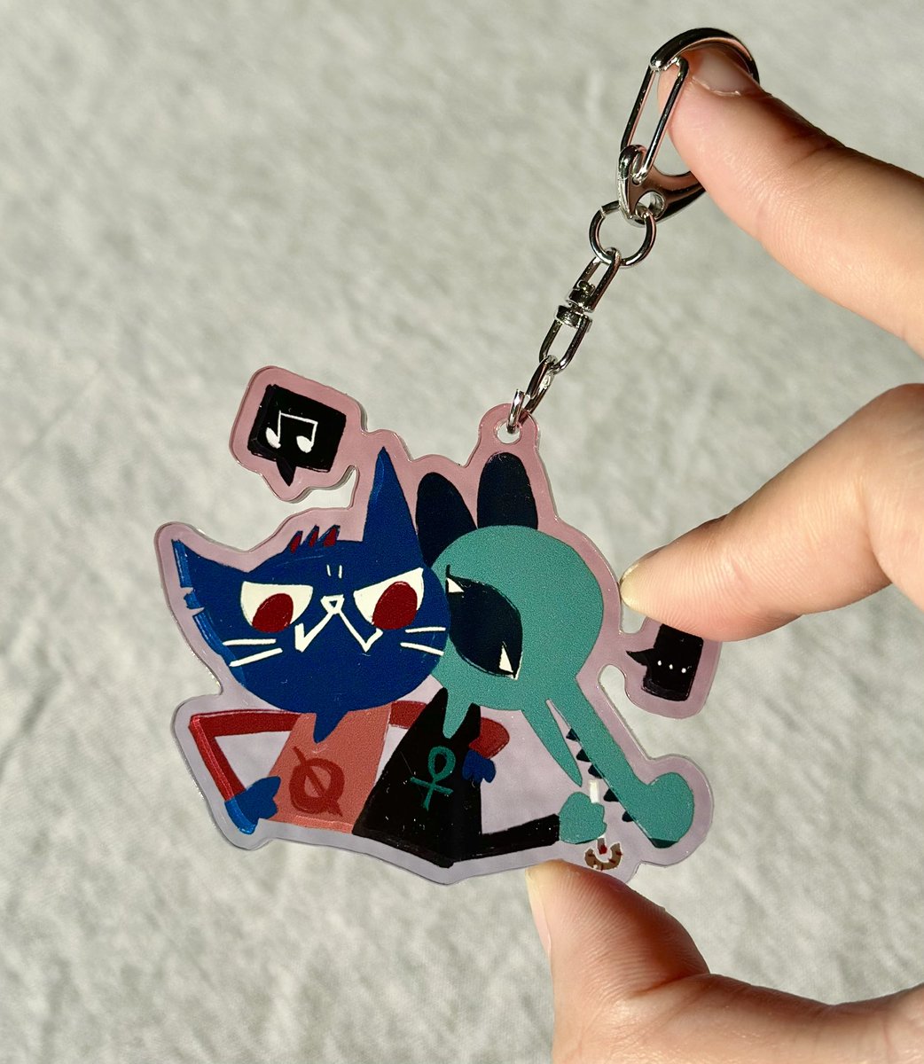 YanWkkkk's tweet photo. Made some keychains of my fanarts :))
(Also sticker packs of these!!) 
#nitw #nightinthewoods https://t.co/lhwDsLbp8s