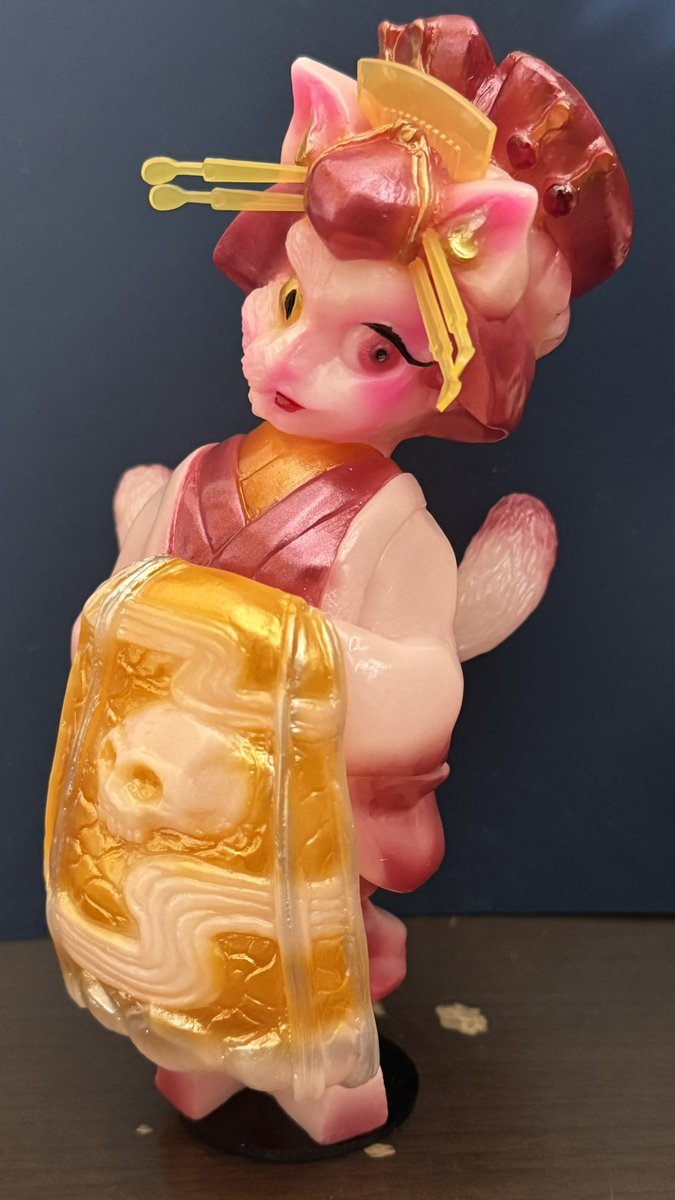 新品未開封　ヒカリトイズ個展カラー　蓄光赤　化猫遊女　即日発送 ヒカリトイズ個展限定 蓄光赤 化猫遊女 新品未開封 嫁キャラと生活