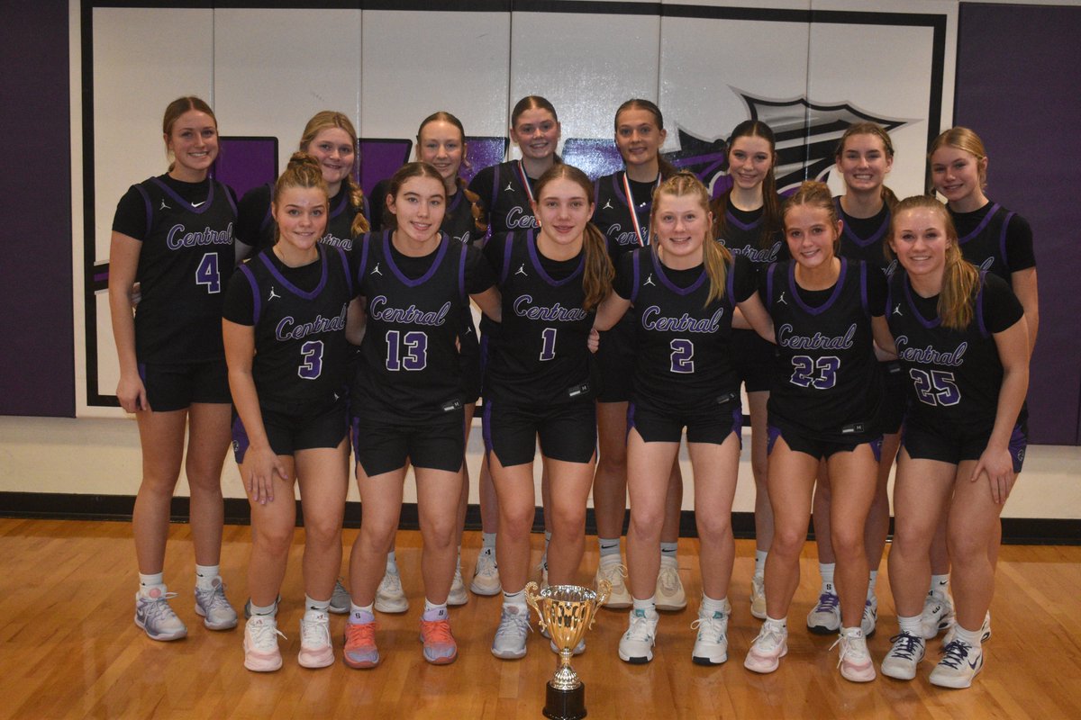 Central girls basketball team takes second place at Mascoutah Holiday Invitational.