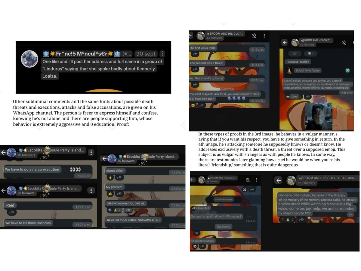 Krillby_MsM's tweet photo. ⚠️ ATTENTION ENGLISH-SPEAKING MSM COMMUNITY⚠️
This document is being circulated everywhere, be careful with this individual. I offered to help with this because I was also attacked by this same mentally ill person. Thread of screenshots of everything. 
#mysingingmosters #MSM https://t.co/vrBHiiM9uB