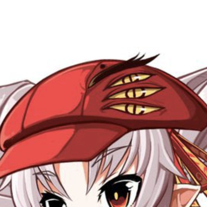 「ディクソン帽、眉毛の意思が強いよねwwwξξ 元デザインの通り、上の方が浮いてい」|【ついなちゃん】プロジェクト🗻広報アカウント CV:門脇舞以様❣️@8/19,20ついなちゃん祭りのイラスト
