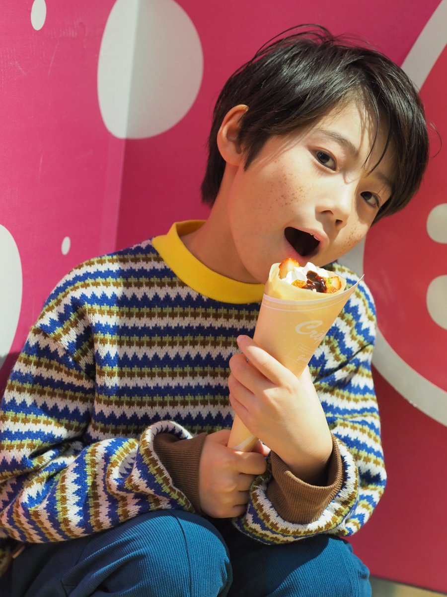 2025/12/21 れんやくん @ 海遊館・天保山ハーバービレッジ ⑤ クレープ