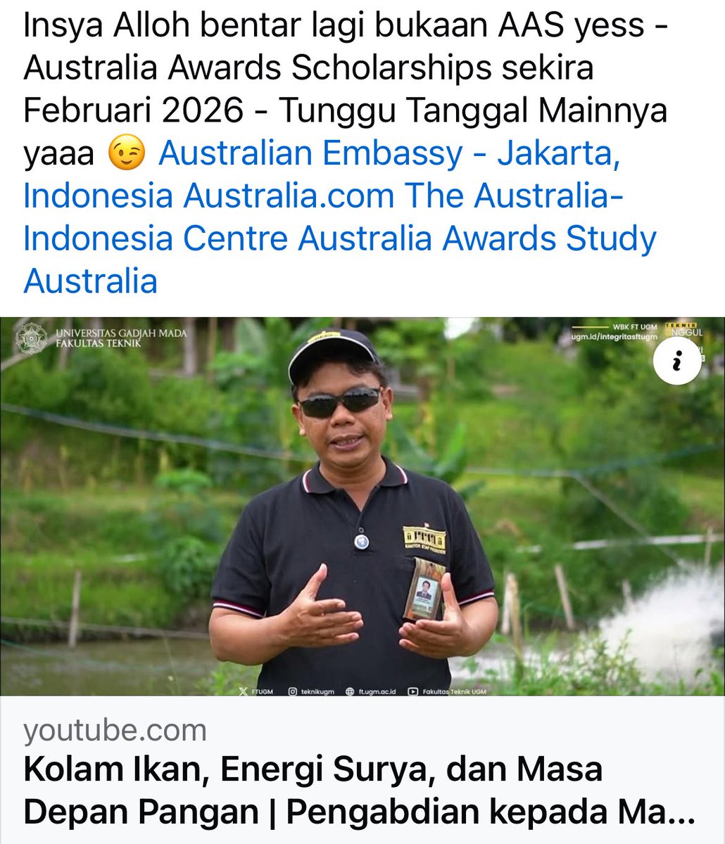 Kaleidoscope 2025 -
youtu.be/pM7aI6JVsRs

Setelah lebih dari 7 tahun lalu ada liputan di Lab ET RELab oleh Australia Curtin University Alumni Award 2018 yaa
youtu.be/1P5q3cX9EPU?si…