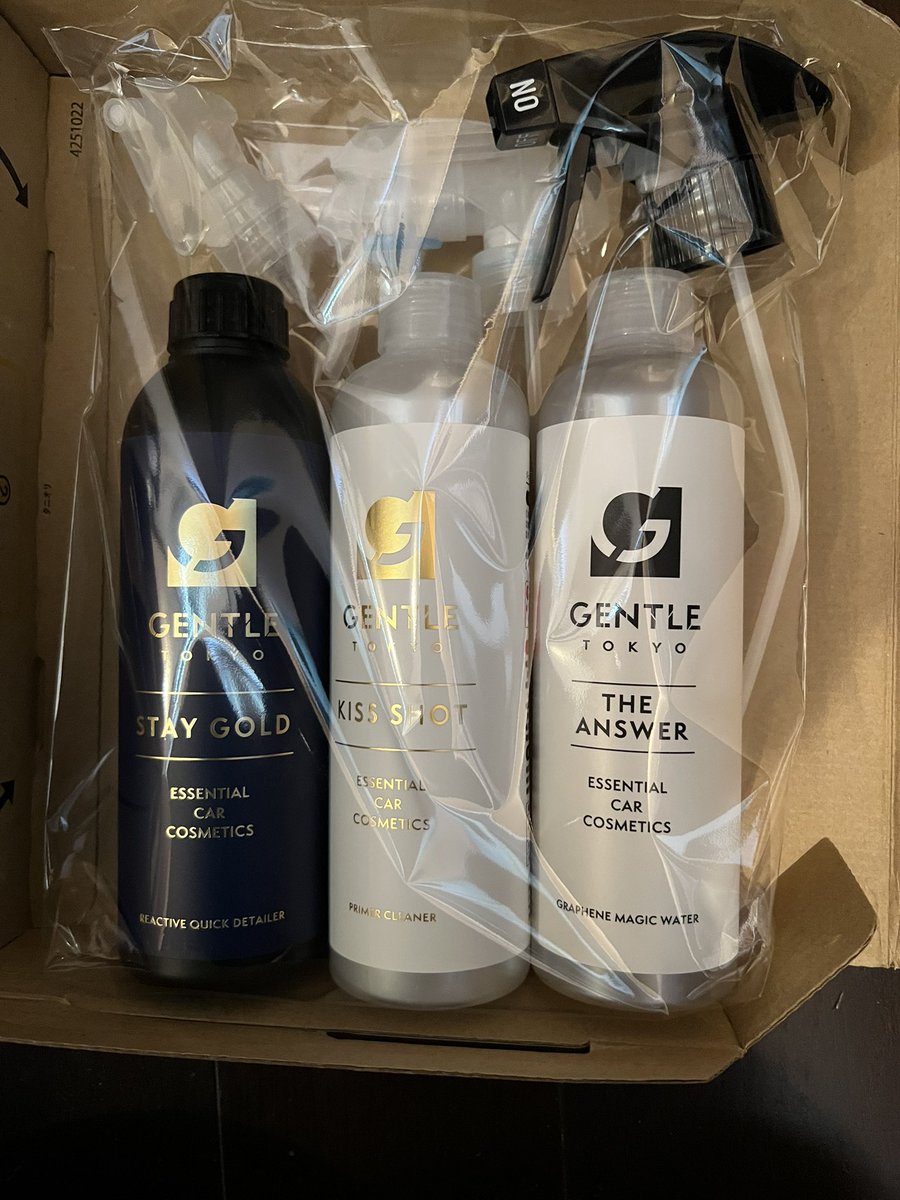 ttw862's tweet image. #GENTLE
着弾！使いたくてウズウズ🤤