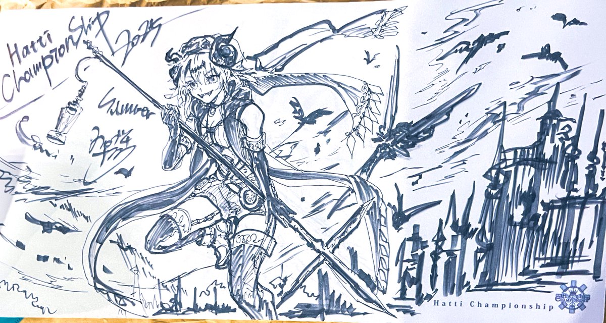 はっちcs in 大さん橋 2025年8月17日 プレイマット 2