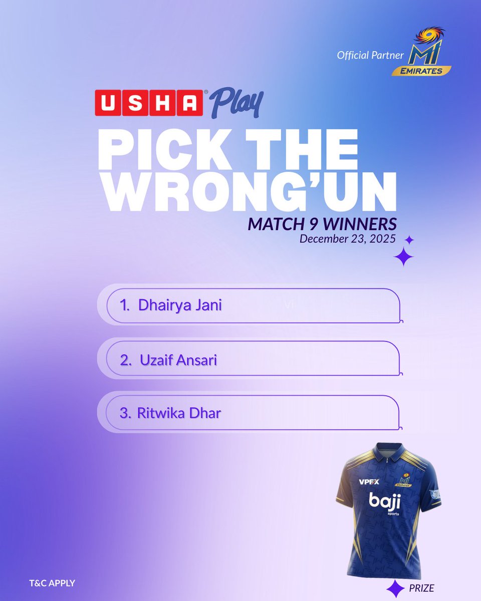 Usha Play tweet media