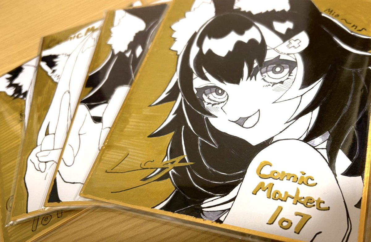 坂崎ふれでぃ ミニ色紙 コミケ c106 坂崎ふれでぃ ミニ色紙 コミケ c106 コミックマーケット106