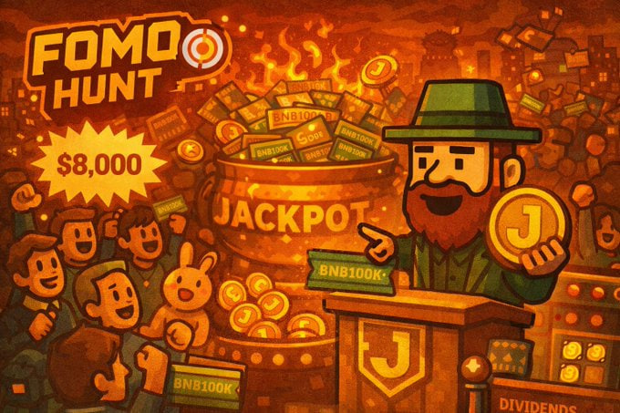 HuTonMD's tweet photo. As someone who actually believes in $JAGER, I love this game design
Each ticket costs a bit more than the last, and every buy keeps the timer alive. Pressure builds naturally @jager_BSC @cz_binance @BNBCHAIN https://t.co/hsYco4k4wN