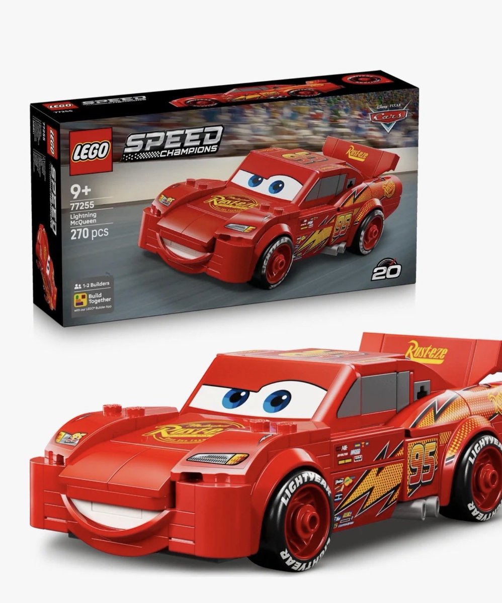 Meraklısı için önemli duyuru ‼️

Şimşek McQueen Lego seti satışa çıktı ‼️

Sınırlı sayıda Türkiye’ye geldi ‼️

app.hb.biz/a1UGI2Hy3rtL

#indirim #reklam #kampanya