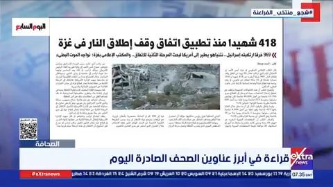 قراءة في أبرز عناوين الصحف الصادرة اليوم مع الكاتبة الصحفية فريدة الشوباشي 