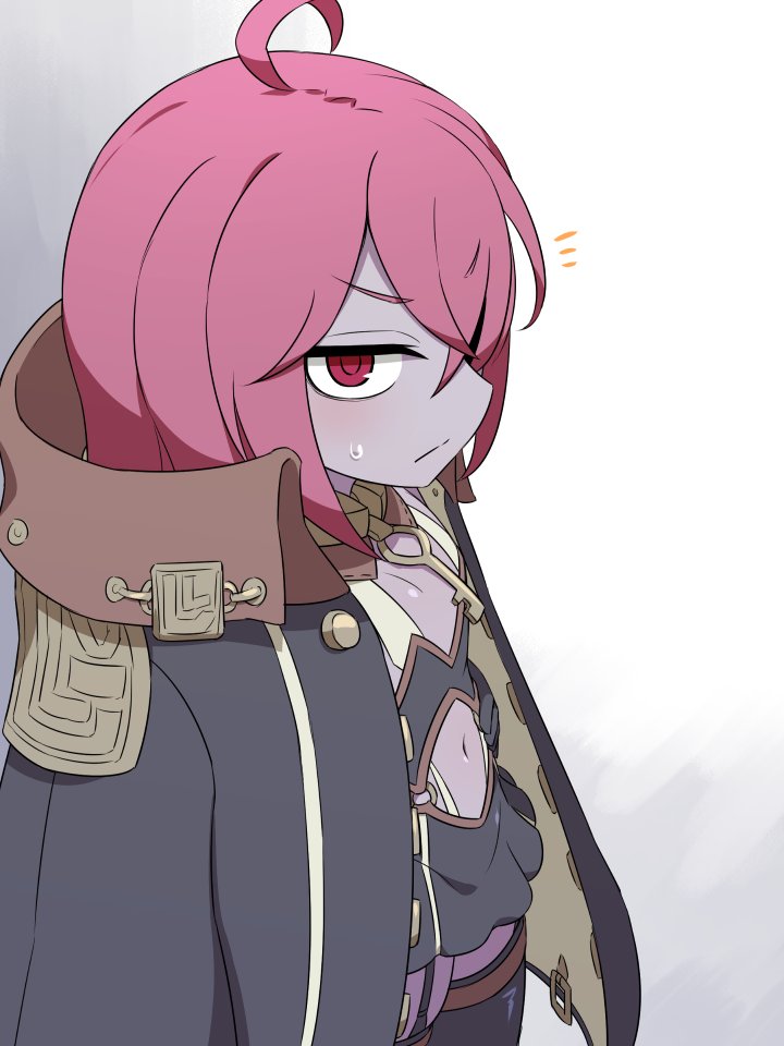 おもむろに帽子を取り上げられたディータ 