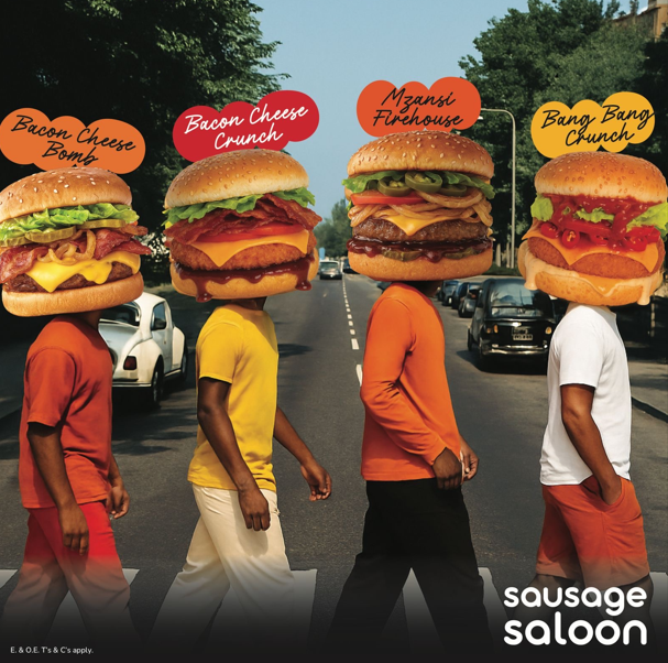 Heads up <a href="/sausagesaloon/">Sausage Saloon</a> has a new burger range 🍔

 #SausageSaloon #BurgerLovers #NewBurgerRange