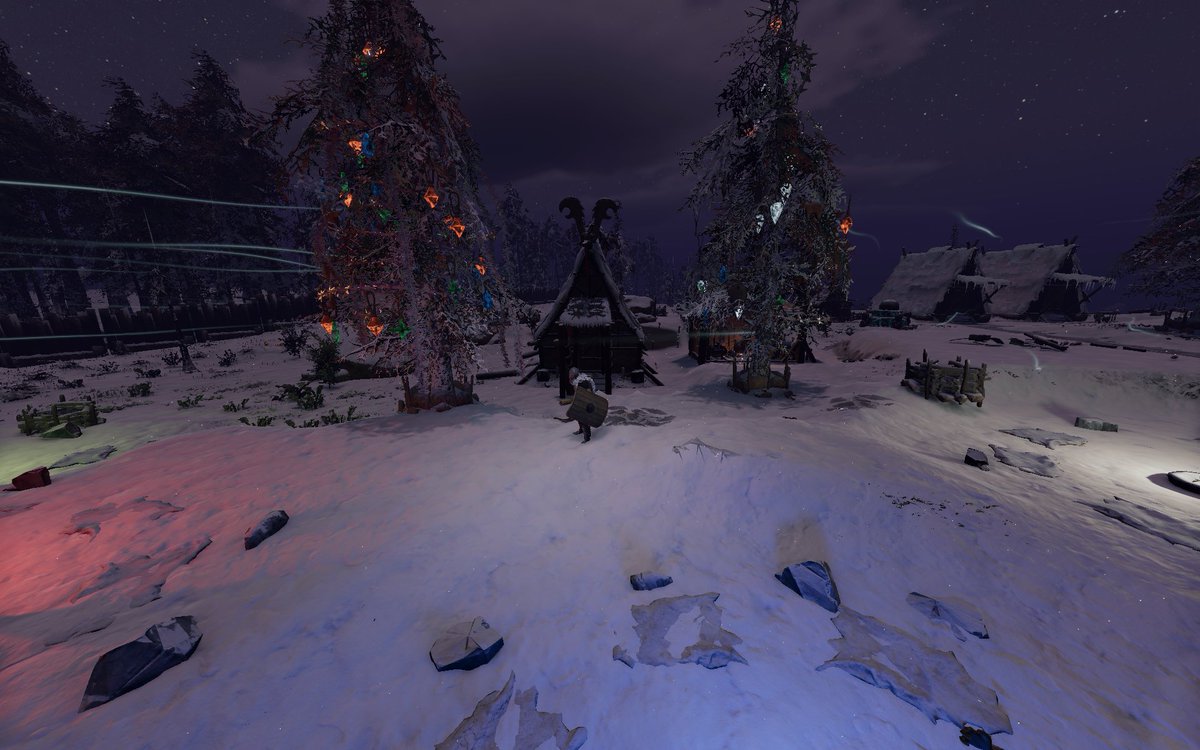 Jl_Max_Gamer's tweet photo. The Christmas spirit didn’t miss my Viking village ... with beautiful decorations and the joy of the villagers, I’m happy to share my festive village with you 🎄
#ASKA #JustCreators
@askathegame
@JustAbout__ https://t.co/OSPgIJxhu8