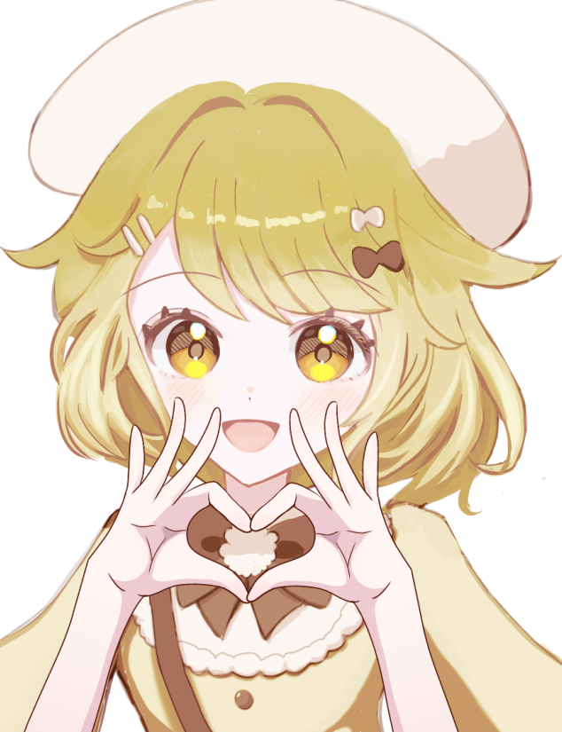 こちらモデルになっております🫶 この手ハート好きなんだよねぇ