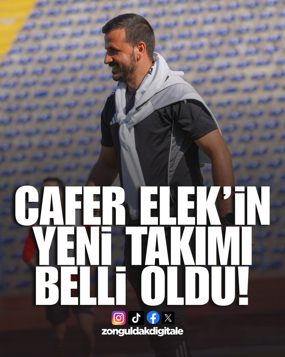 67Digitale's tweet photo. Zonguldakspor eski Teknik Direktörü Cafer Elek, 2.Lig ekiplerinden Somaspor ile sözleşme imzaladı.

#Zonguldakspor #Somaspor https://t.co/rBrafJhMrR
