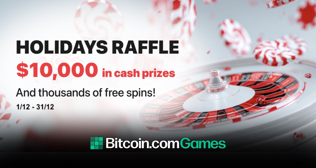 BitcoincomGames's tweet image. 🔥 Only 48 HOURS LEFT to enter our Xmas Monthly Raffle 🔥

The excitement is at an all-time high! 🎉 Don’t miss your chance to win a share of $10,000 CASH 💰 plus THOUSANDS of spins 🎰

How to join:
🎰 Play any game
🎟️ Earn 1 ticket for every $10 wagered
🔥 More bets = higher…