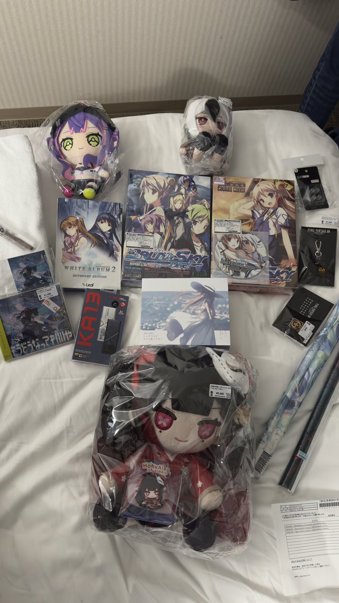 SirCalamity's tweet photo. Day 1 akiba haul https://t.co/DKuuXwyWs7