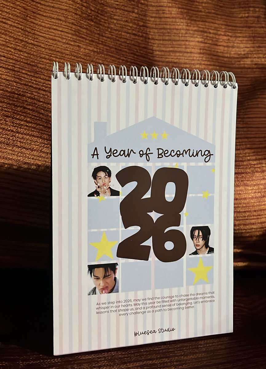 New year, new calendar!!! Thank you <a href="/blueseastd/">BLUESEA STUDIO</a>