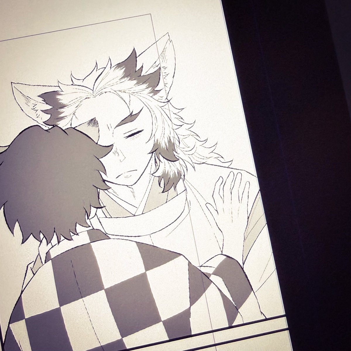 rokkacider's tweet image. 新年からこんなん（予定）で非常に申し訳なく思う
来年は格好いいれんごくさんを描きたかった