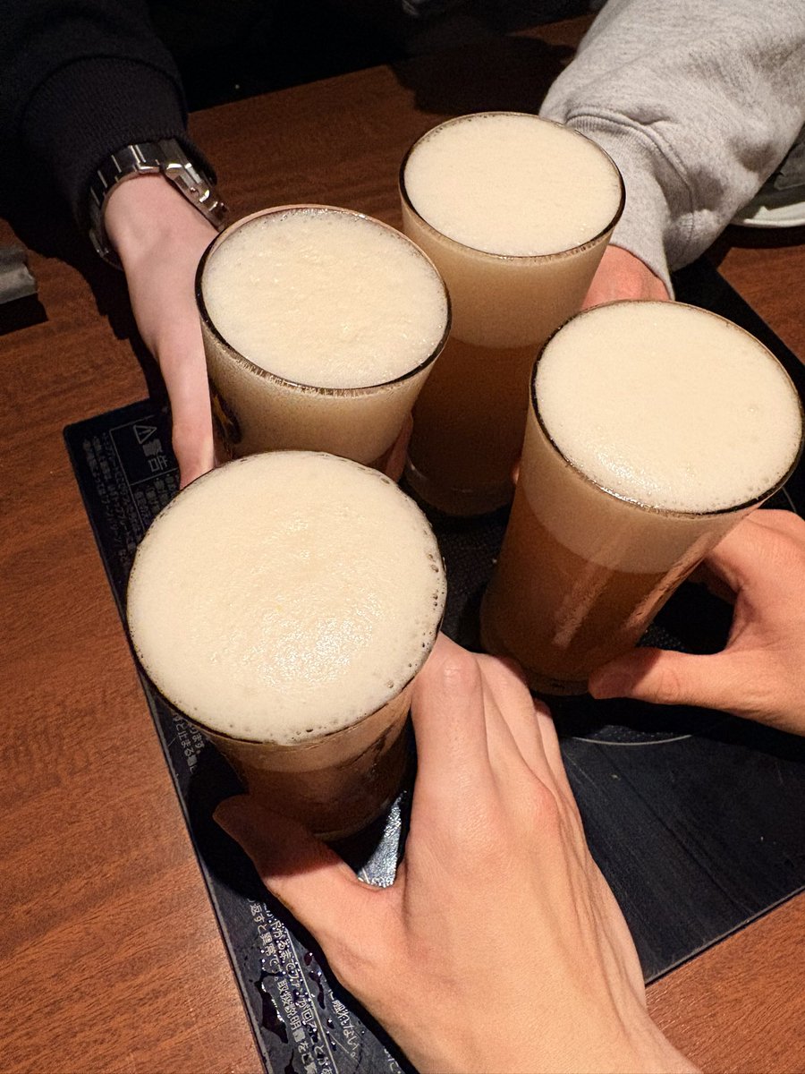 Ayato_Morinaga's tweet photo. 今年も無事打ち上がりました🍺🍺🍺🍺
来年も頑張るぞ〜！✊ https://t.co/LKnZR637lp