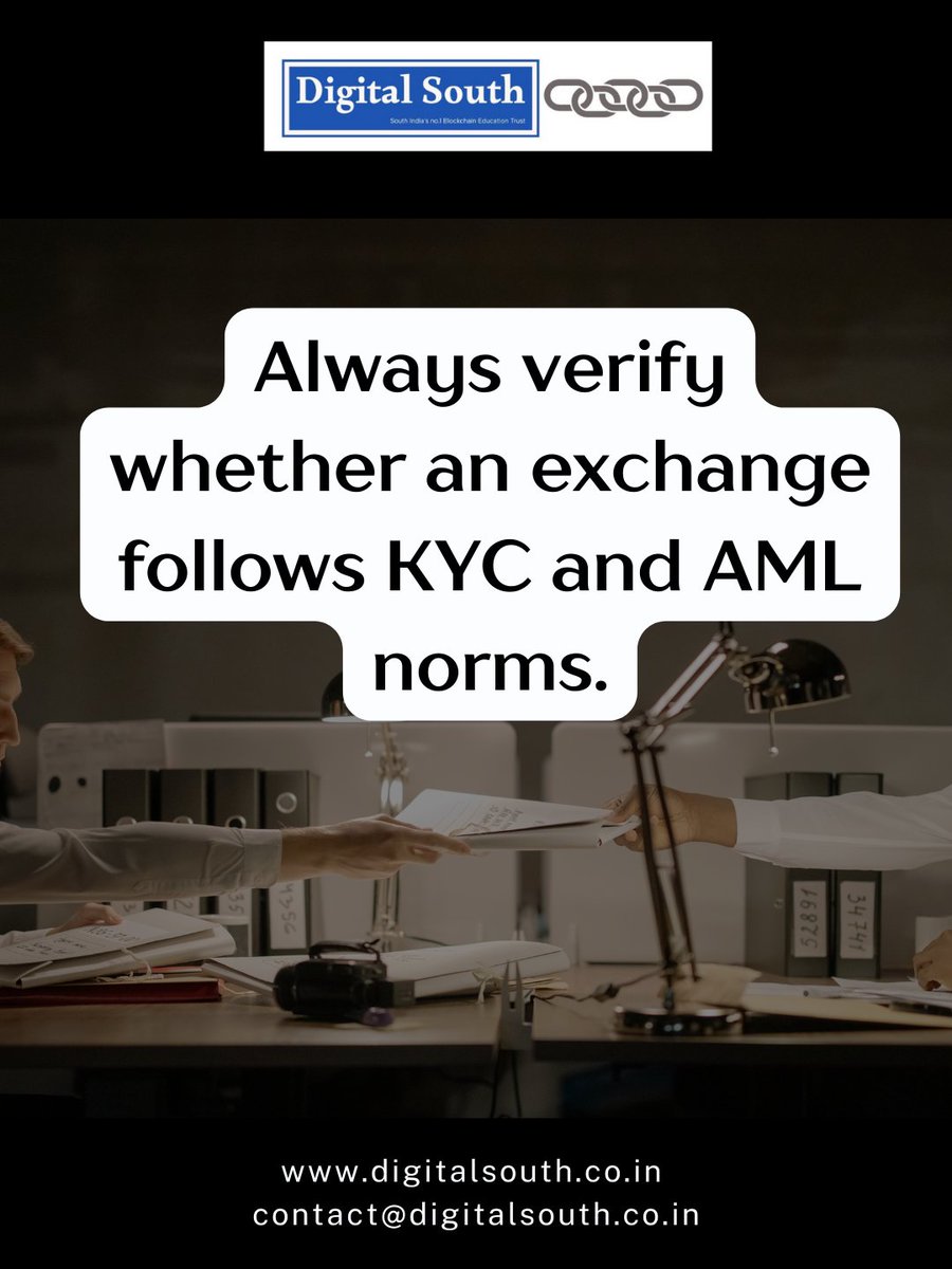 KYC and AML checks are essential for safe and responsible crypto  participation. #Safety #KYC #Investor #Awareness #Blockchain  #FinancialSecurity #Crypto #Education