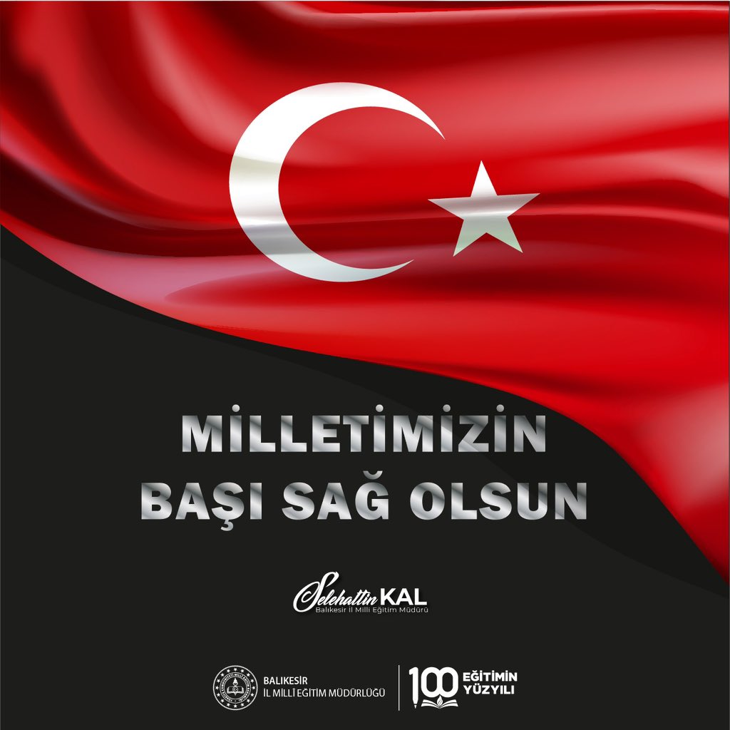 🇹🇷Milletimizin Başı Sağolsun.

Yalova’da gerçekleştirilen operasyon sırasında hain saldırı sonucu şehit olan kahraman polislerimize Allah’tan rahmet; kıymetli ailelerine, Emniyet Teşkilatımıza ve aziz milletimize başsağlığı diliyorum.  

Yaralı polislerimize acil şifalar temenni