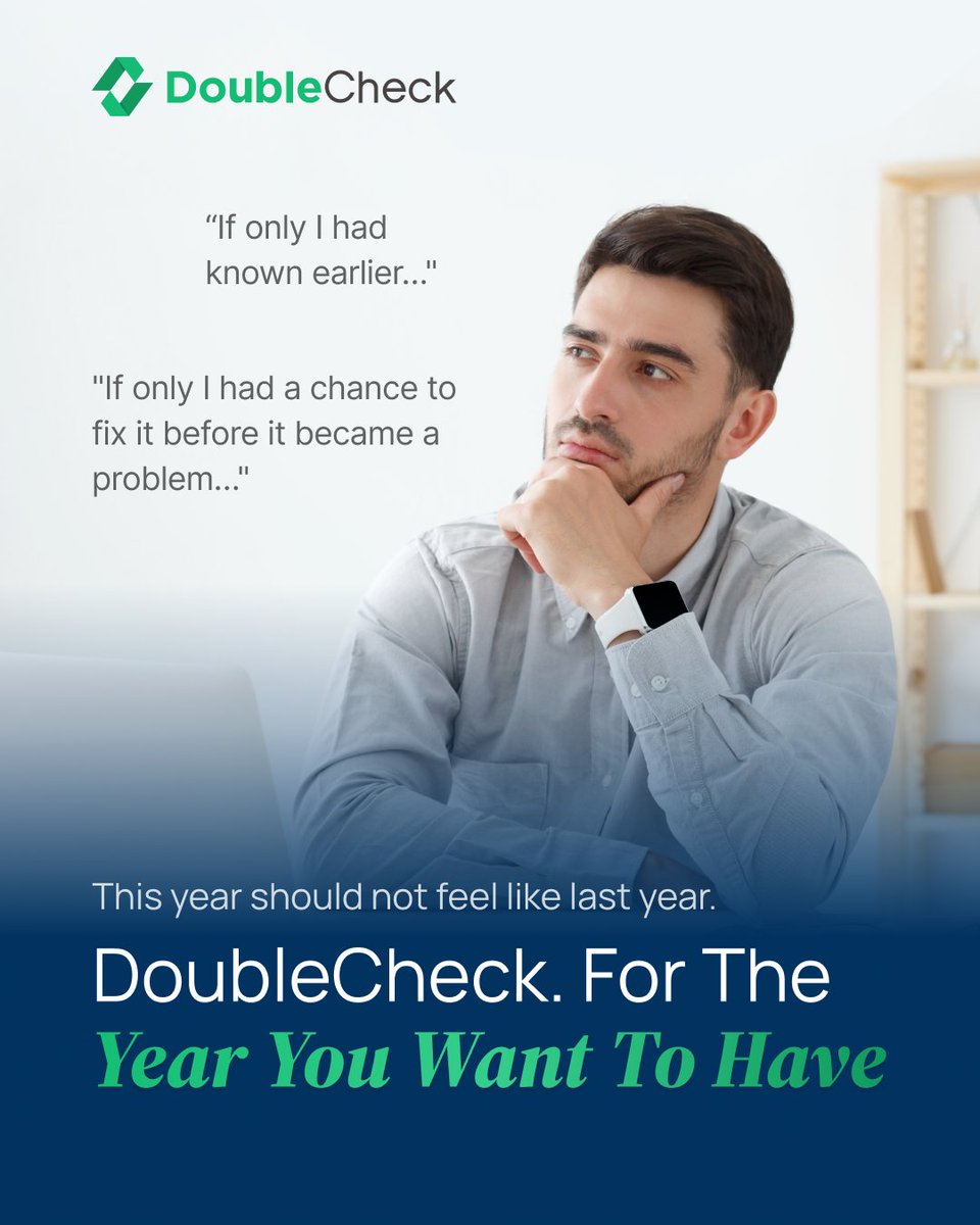 If you’ve ever thought, “I wish I’d seen that coming,” this is for you!  
Stop finding out about overdrafts after the damage is done and start getting the heads‑up you deserve.  Ask your institution to DoubleCheck!  

#DoubleCheck #DecemberSpending