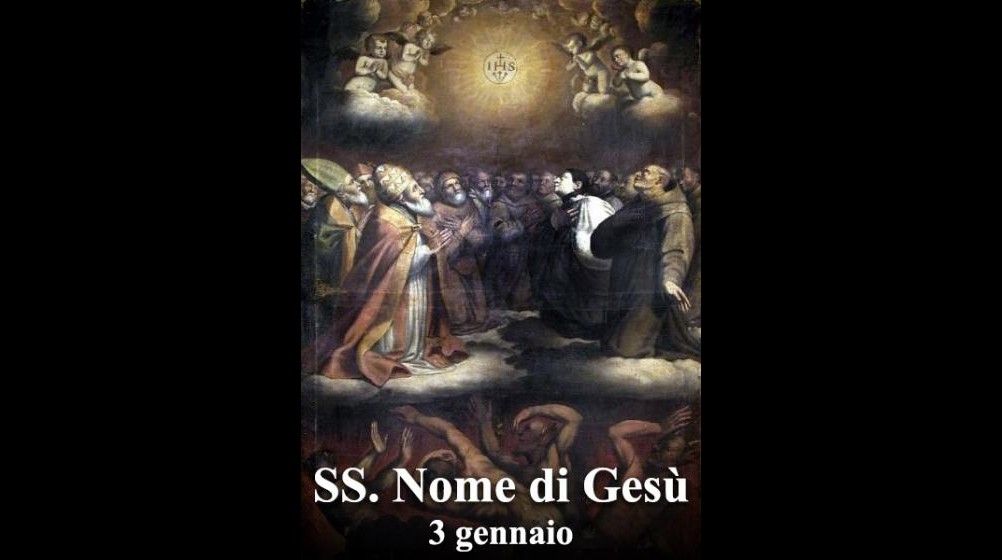 SantoDiOggi's tweet image. Oggi si celebra: Santissimo Nome di Gesù santodelgiorno.it 
#santodelgiorno #chiesacattolica #3gennaio2026 #santissimonomedigesù #gesu
